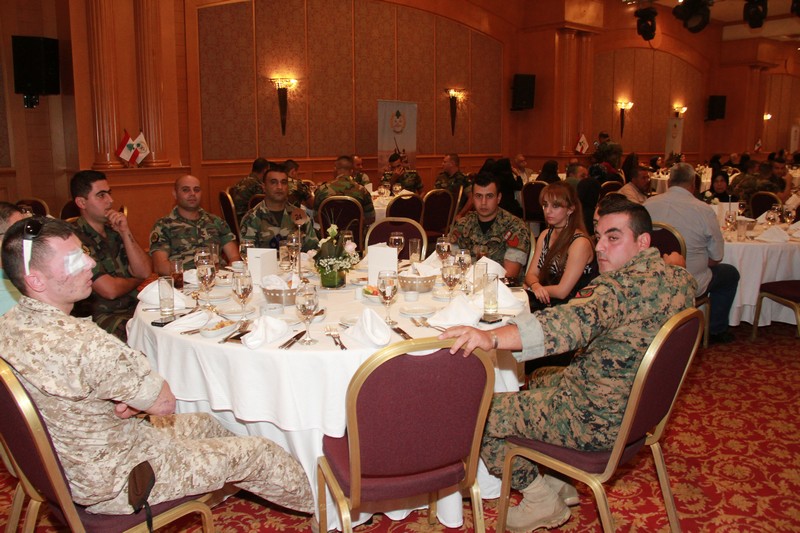 Lunch for the Casualties of Lebanese Army 